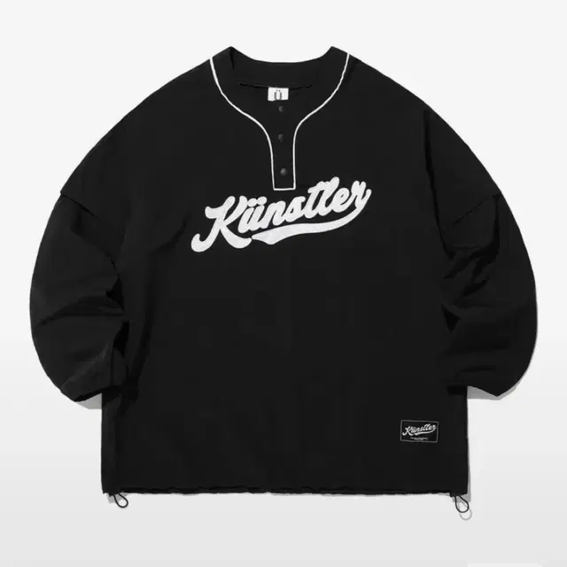 이스트쿤스트 BASEBALL PULLOVER_BLACK(IK2DSMB93