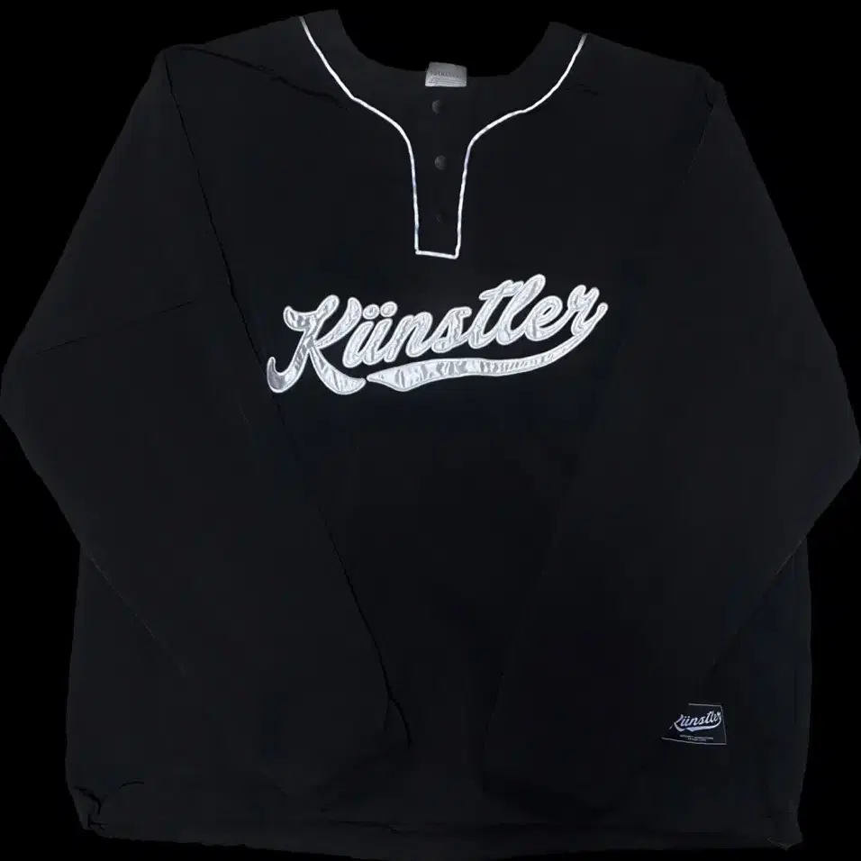 이스트쿤스트 BASEBALL PULLOVER_BLACK(IK2DSMB93