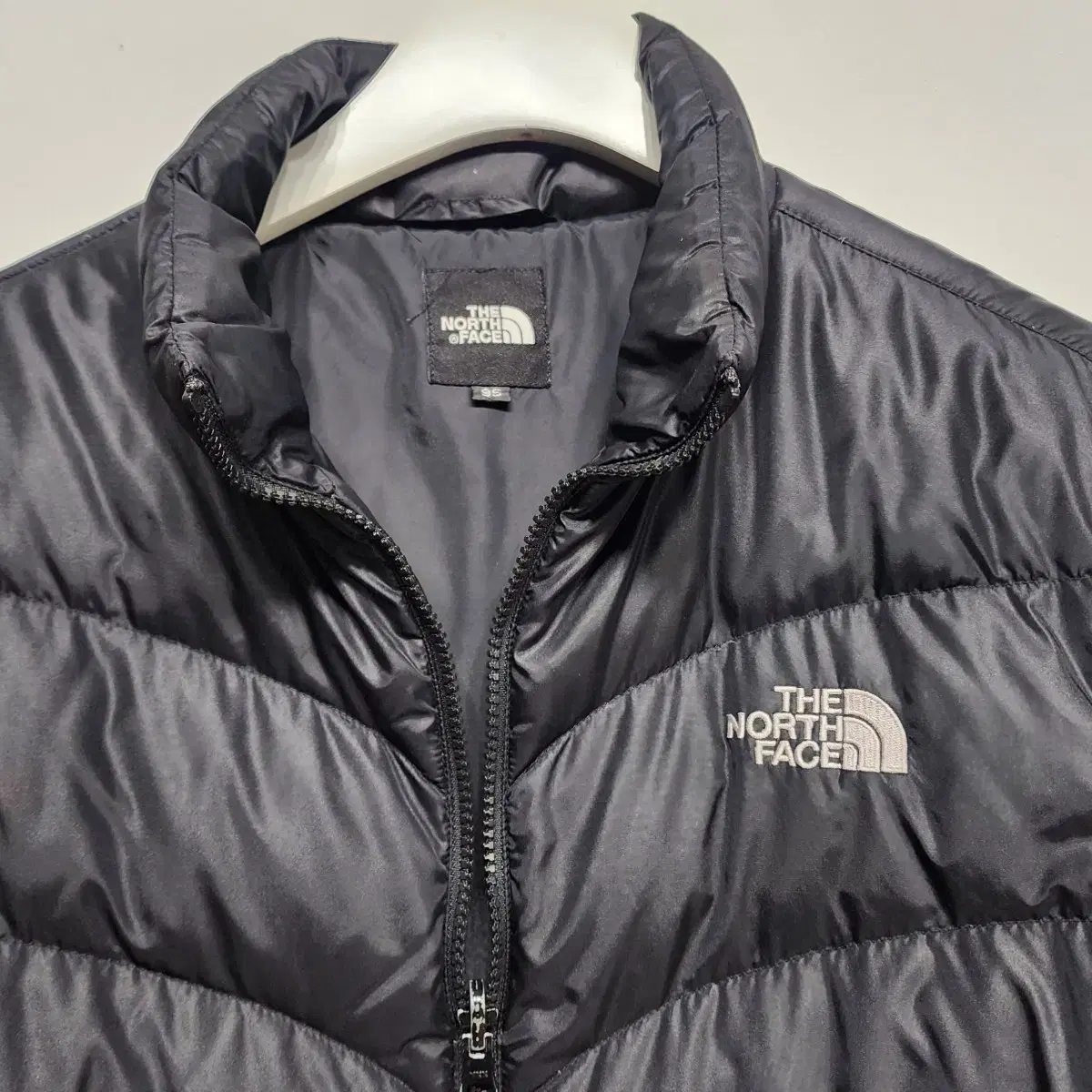 노스페이스 THE NORTH FACE 600눕시 경량패딩 점퍼 자켓 블랙