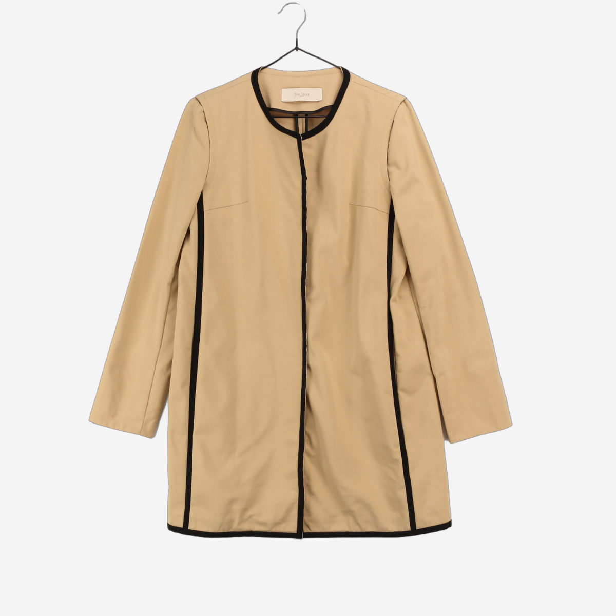 [85]TheE.J.I. Beige Stitched Nokara Coat(SW3006)