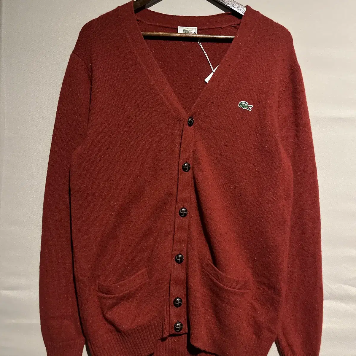 LACOSTE CARDIGAN 라코스테 가디건 스웨터