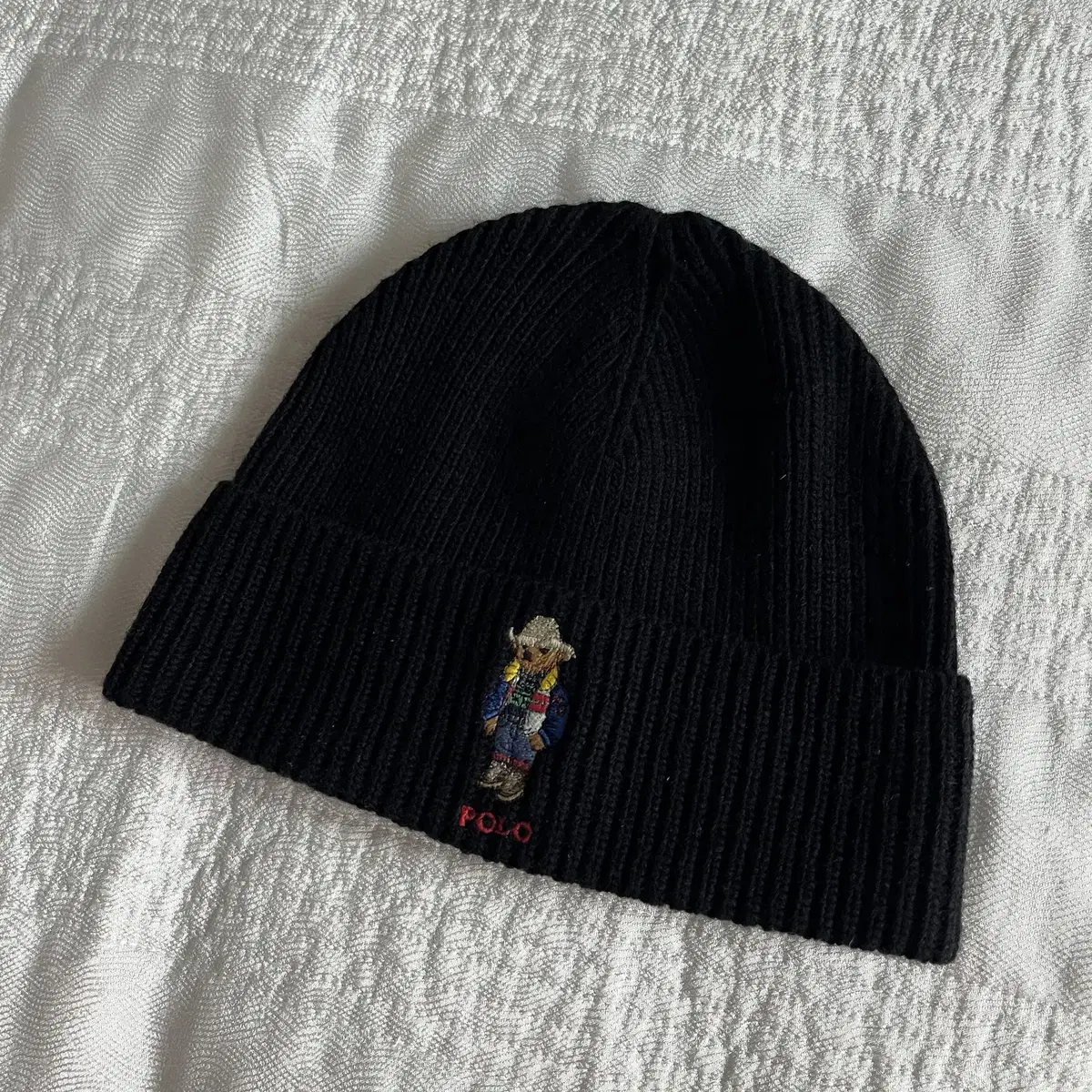 POLO RALPH LAUREN "Holiday Bear" Beanie