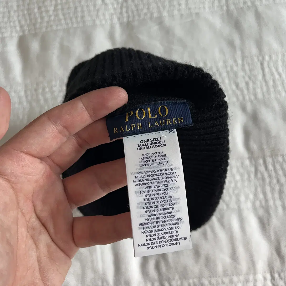 POLO RALPH LAUREN "Holiday Bear" Beanie