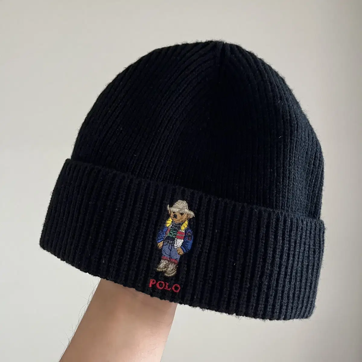 POLO RALPH LAUREN "Holiday Bear" Beanie