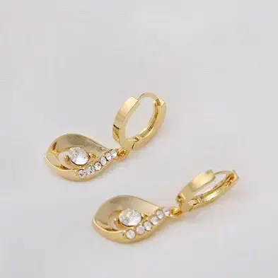 [미니아트]14K GOLD-PIN 스와로브스키 크리스탈 귀걸이 판매