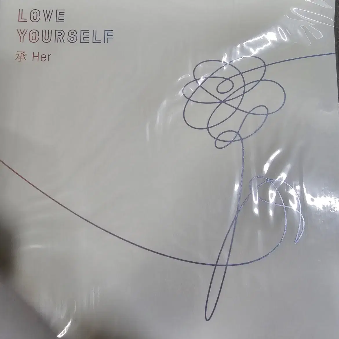 방탄소년단 BTS love yourself lp 미개봉