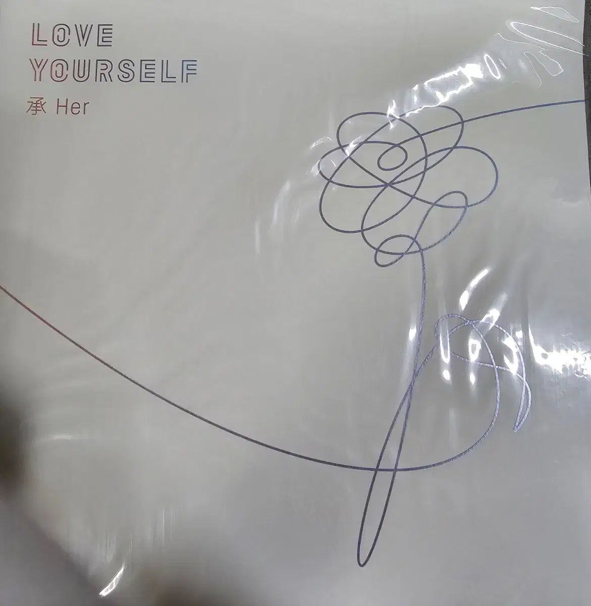 방탄소년단 BTS love yourself lp 미개봉