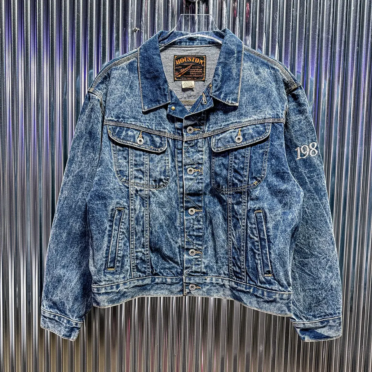 Houston Denim Tracker Jeans Jacket (Domestic L) CD292