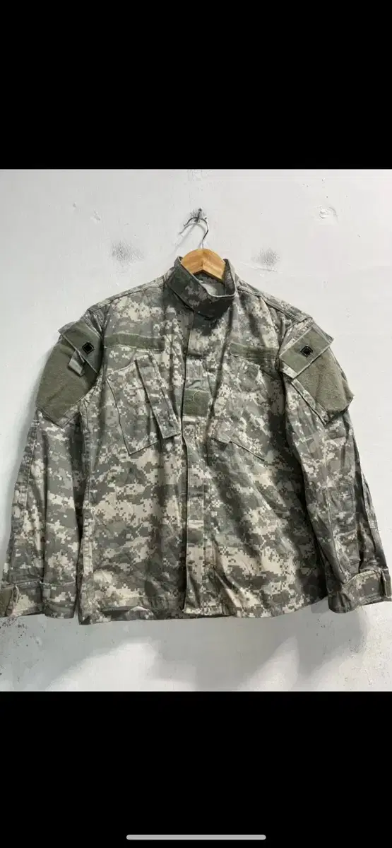 90-95 US ARMY 미군 ACU 카모 밀리터리 상의 야상자켓