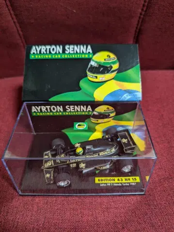LANG 1/43 아일톤-세나 레이싱카 컬렉션 Lotus 98