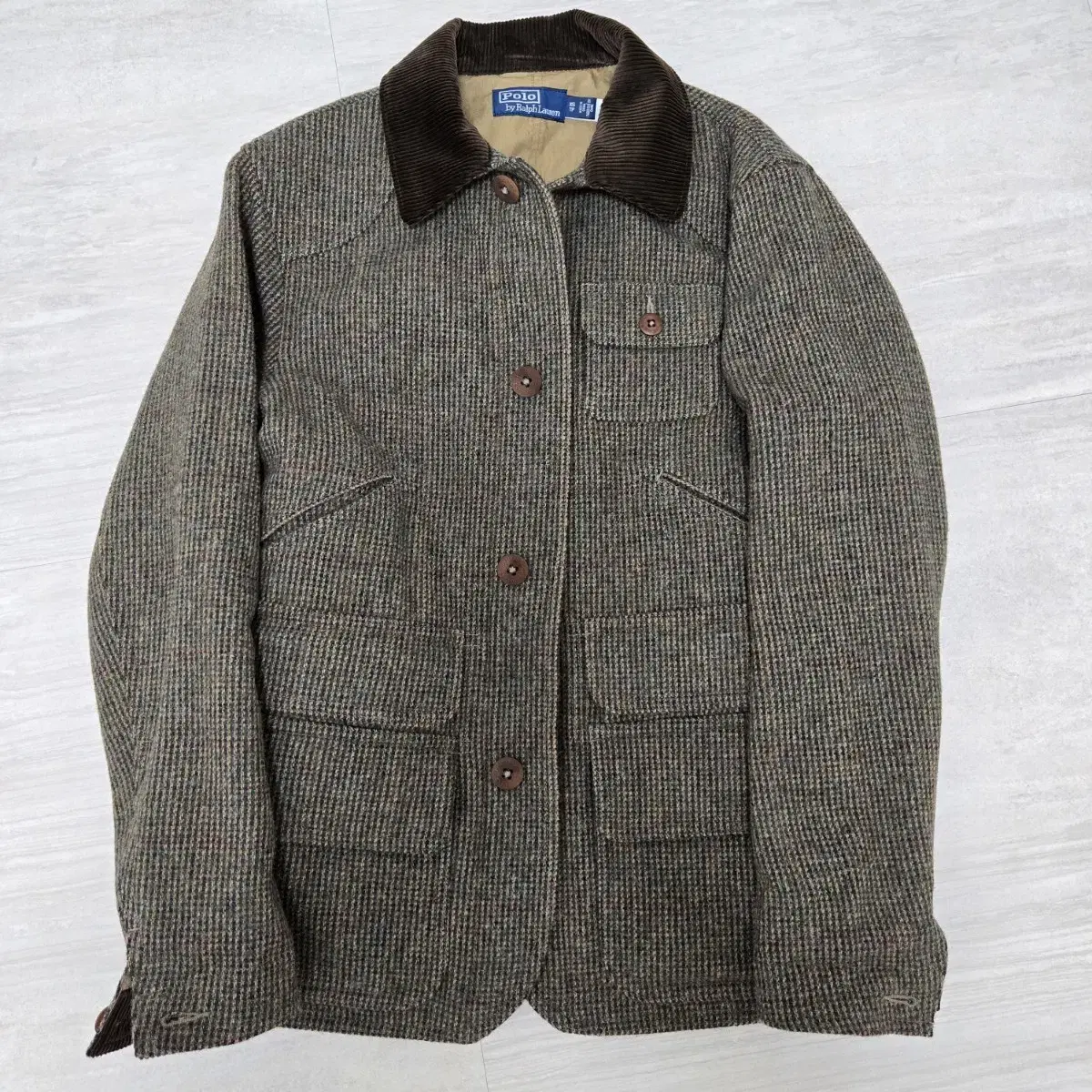 [XS] Polo Ralph Lauren Wool Tweed Utility Hunting Jacket