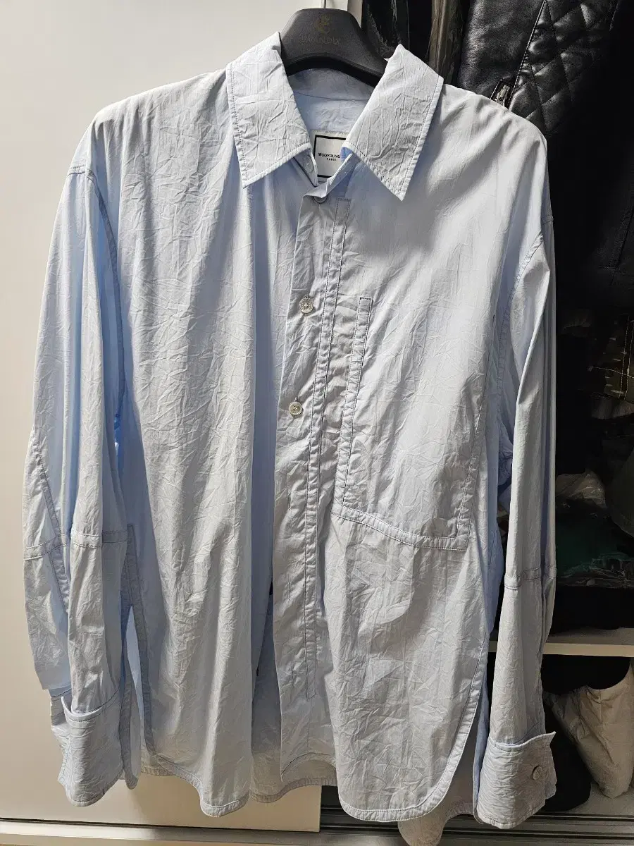 Wooyoungmi Crinkle shirt size 48 sell