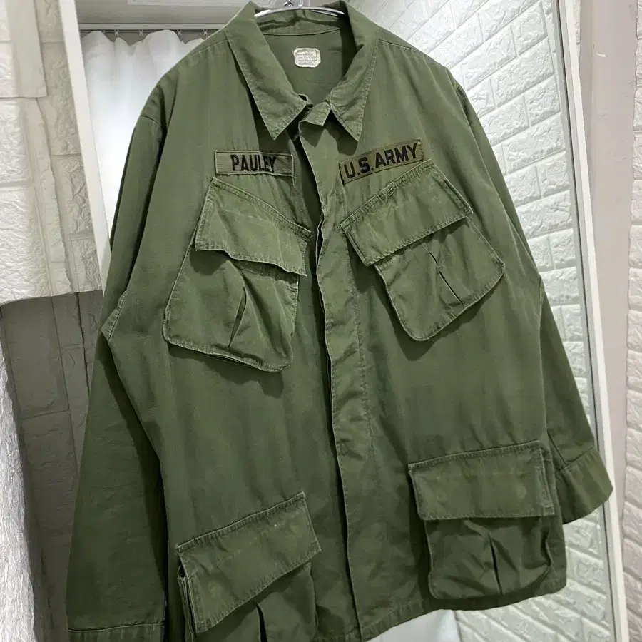 60s Us Army Jungle Fatigue Jacket