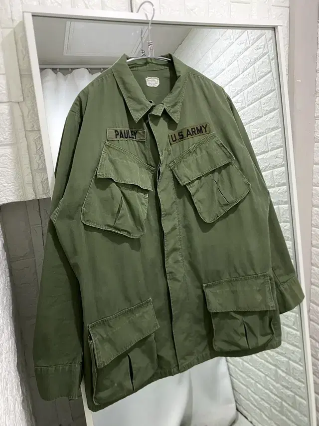 60s Us Army Jungle Fatigue Jacket