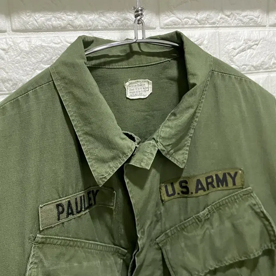 60s Us Army Jungle Fatigue Jacket