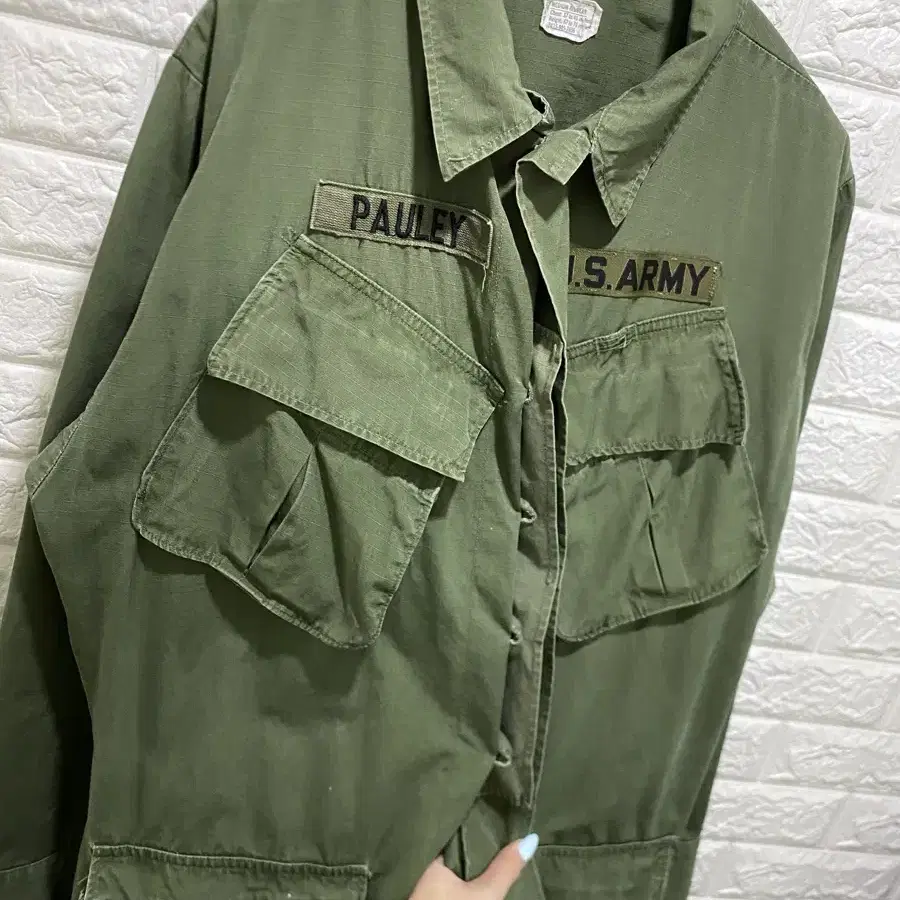 60s Us Army Jungle Fatigue Jacket