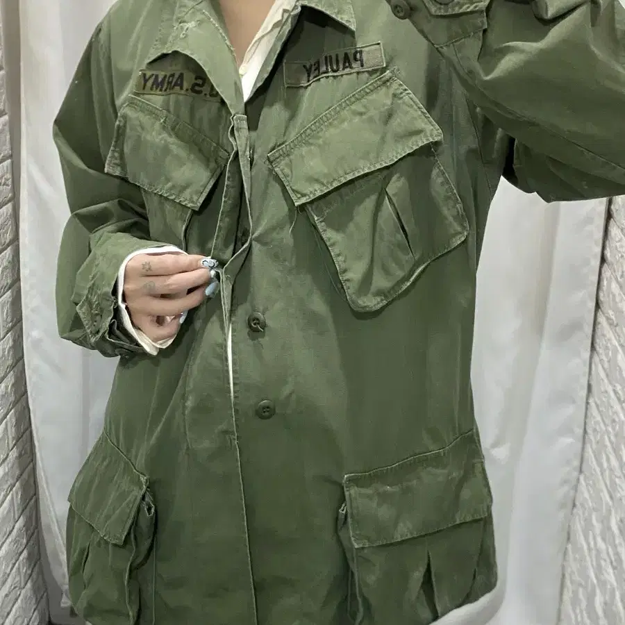 60s Us Army Jungle Fatigue Jacket