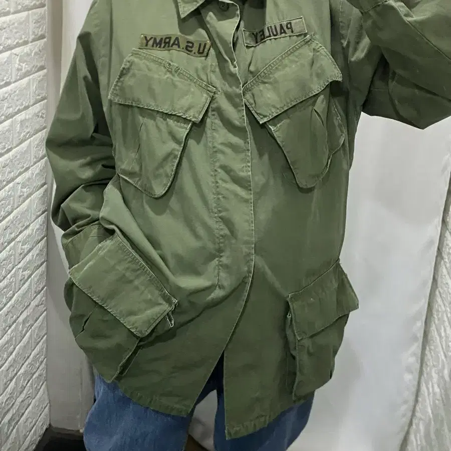 60s Us Army Jungle Fatigue Jacket