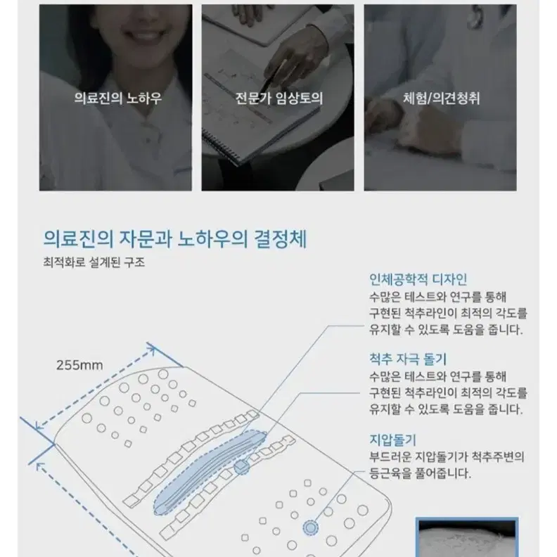 닥터신 기능성 허리베개 숙면