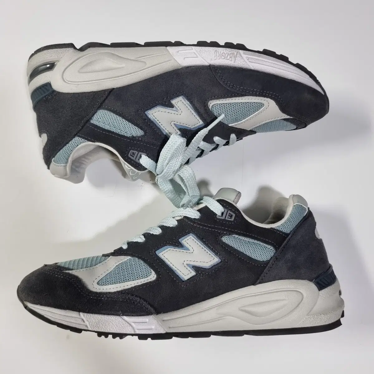 뉴발란스 / KITH 990v2 스틸 블루 STEEL BLUE / 275