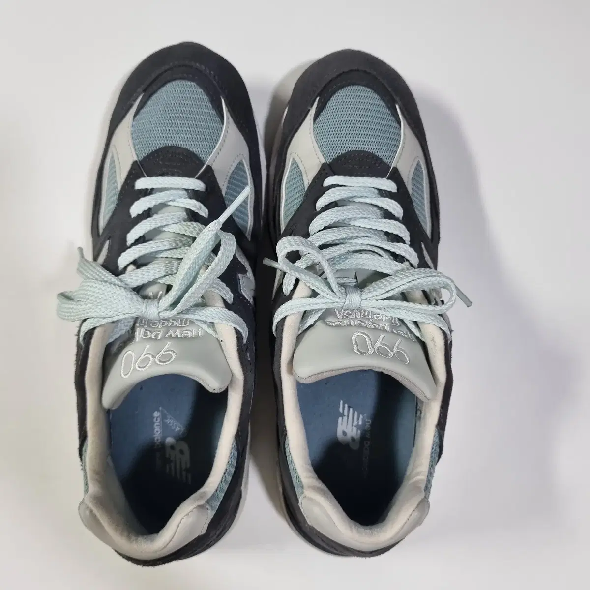 뉴발란스 / KITH 990v2 스틸 블루 STEEL BLUE / 275