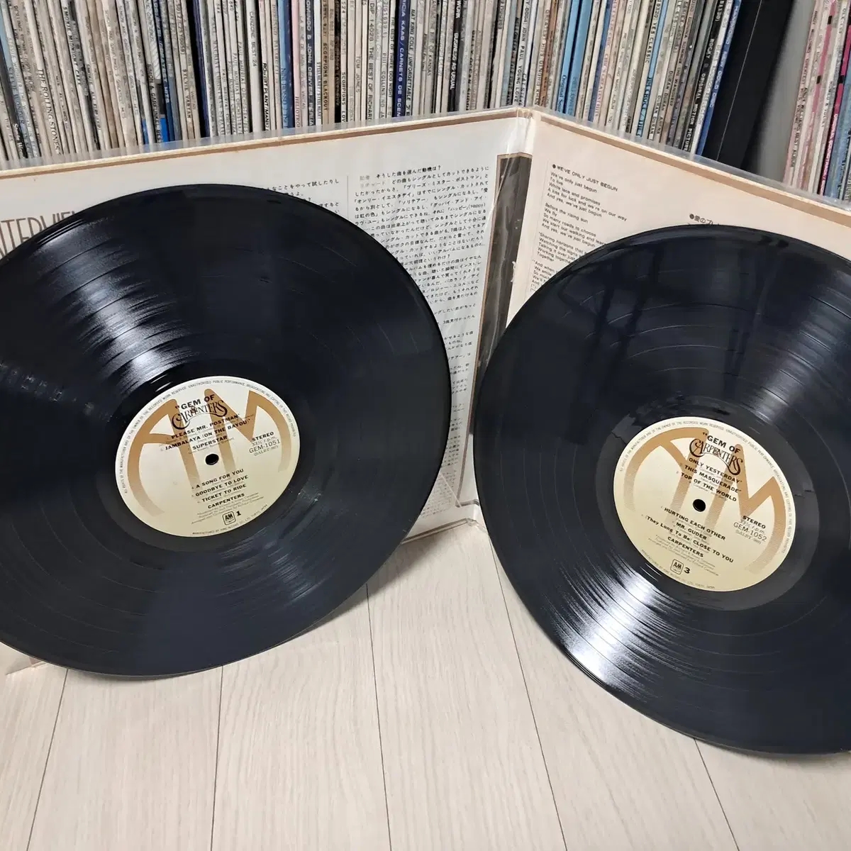 LP..카펜터스2LP(1975년)일본반