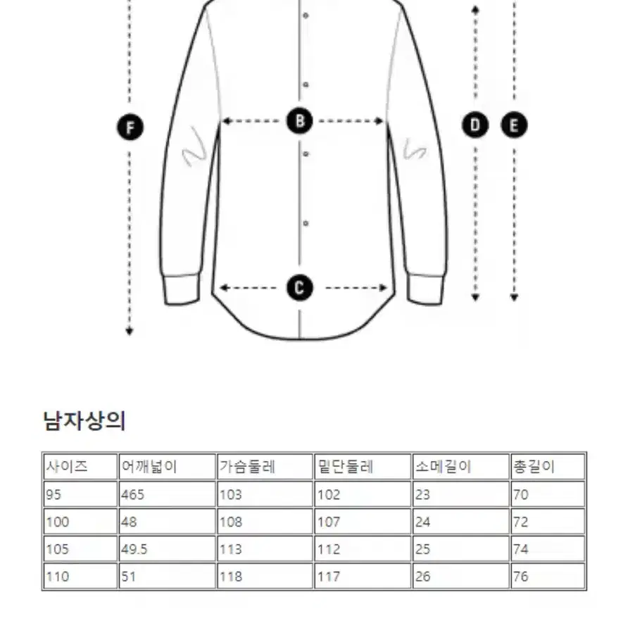 프로젝트 엠 105 셔츠