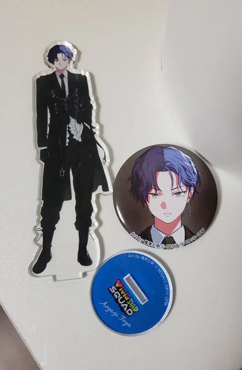 Jo Jo Town Touya acrylic Stand, Canbadge / Prosecco Aoyagi Touya