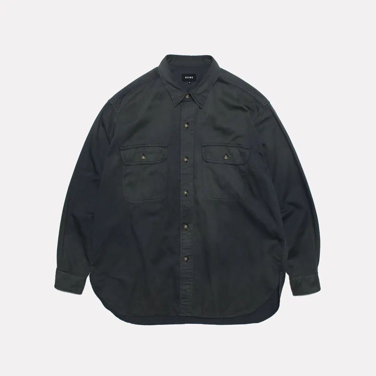 Beams Vintage Washed Shirt [BEAMS]_2121