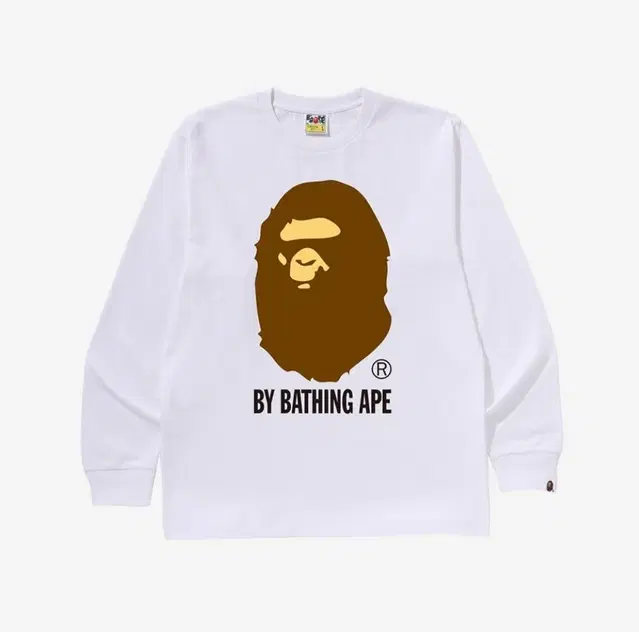 BAPE By Bathing Ape L/S T-Shirt White