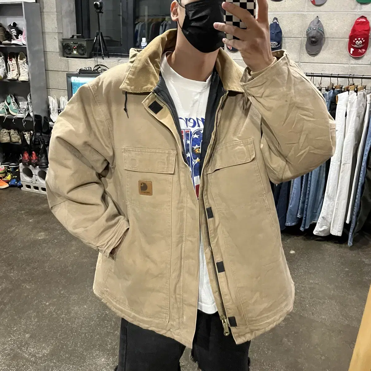 Carhartt C26 워크 자켓 (110-115)