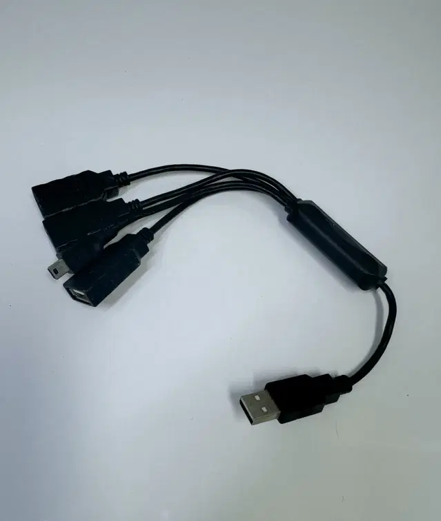 Coms 허브-문어발 형태. 미니 USB2.0 3포트 5핀min USB