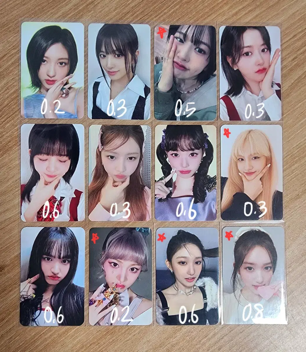 ive eleven i.m mineswitch luckydraw ld unreleased photocard alpho photocard