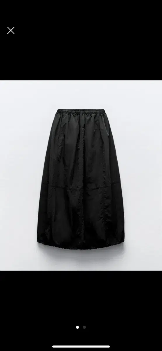 Zara balloon skirt