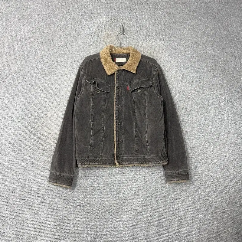 Levi's Black and Blue Sherpa Denim Jacket L