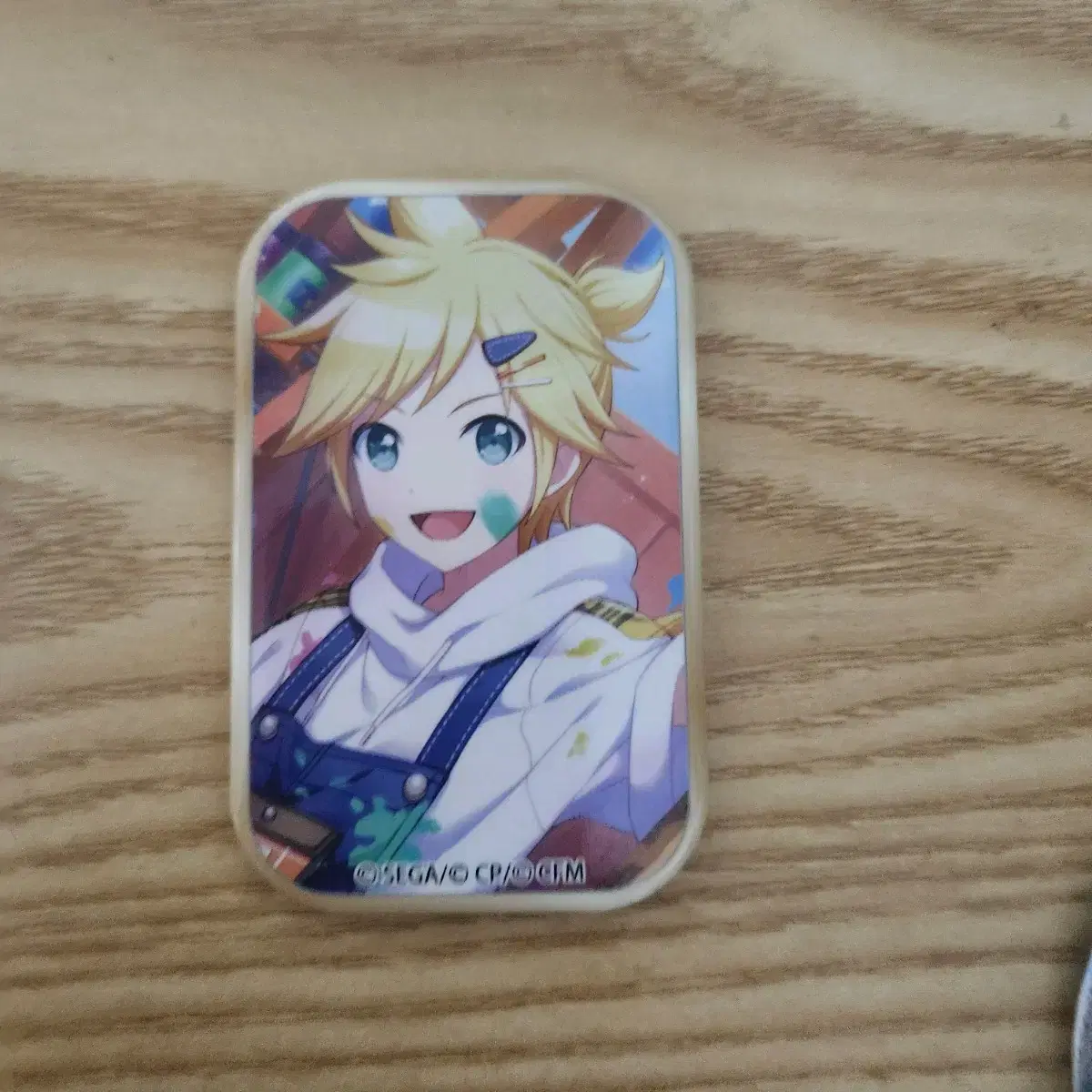 Kagamine ren sells square can badges!