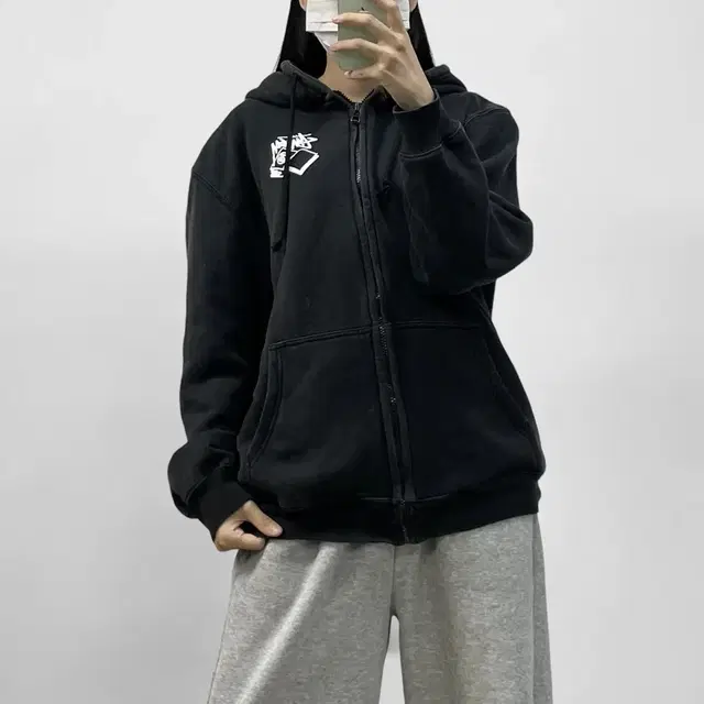 스투시 Stussy U.S.A knowledge is king 후드집업