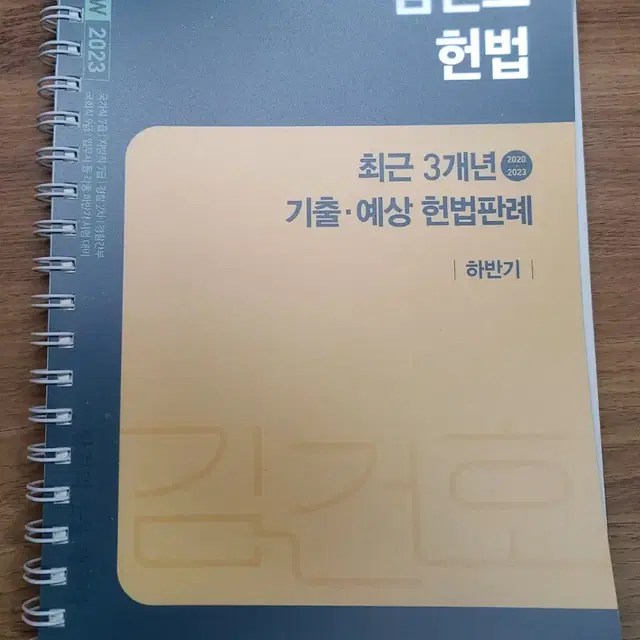 김건호 헌법 최근3개년판례