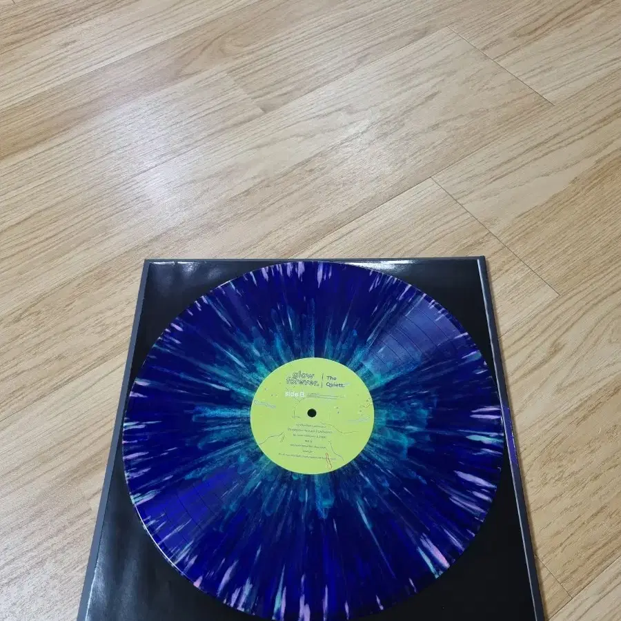 택포)The Quiett 더콰이엇 Blue Splatter LP 개봉반