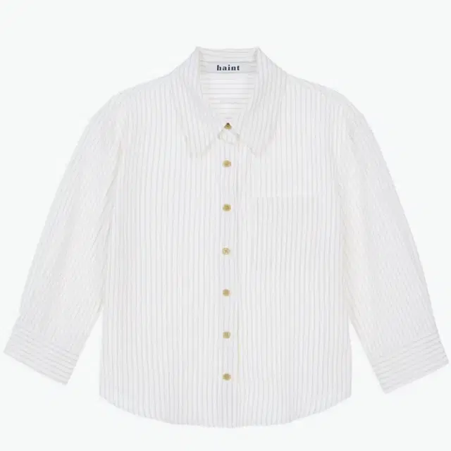 (새상품)헤인트 HOPE STRIPE SHIRT_BEIGE