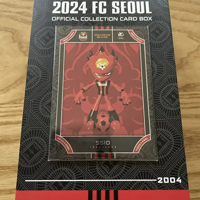 2024 FC서울 콜렉션카드 씨드 블랙 리미티드 판매