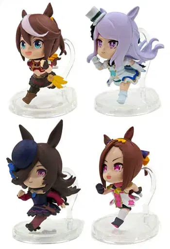 Umamusume Pretty Derby Gacha Figures Collection Gashapon Omoikiri Running Team 1st Edition