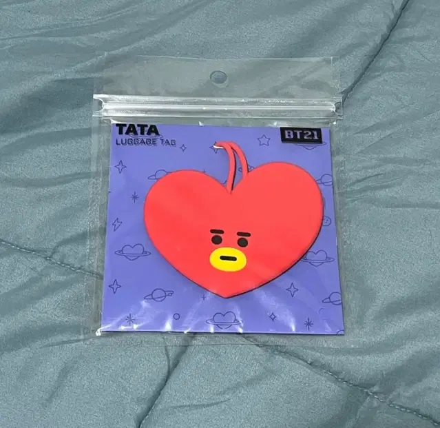 BT21 TATA 타타 실리콘 네임택 (새상품)