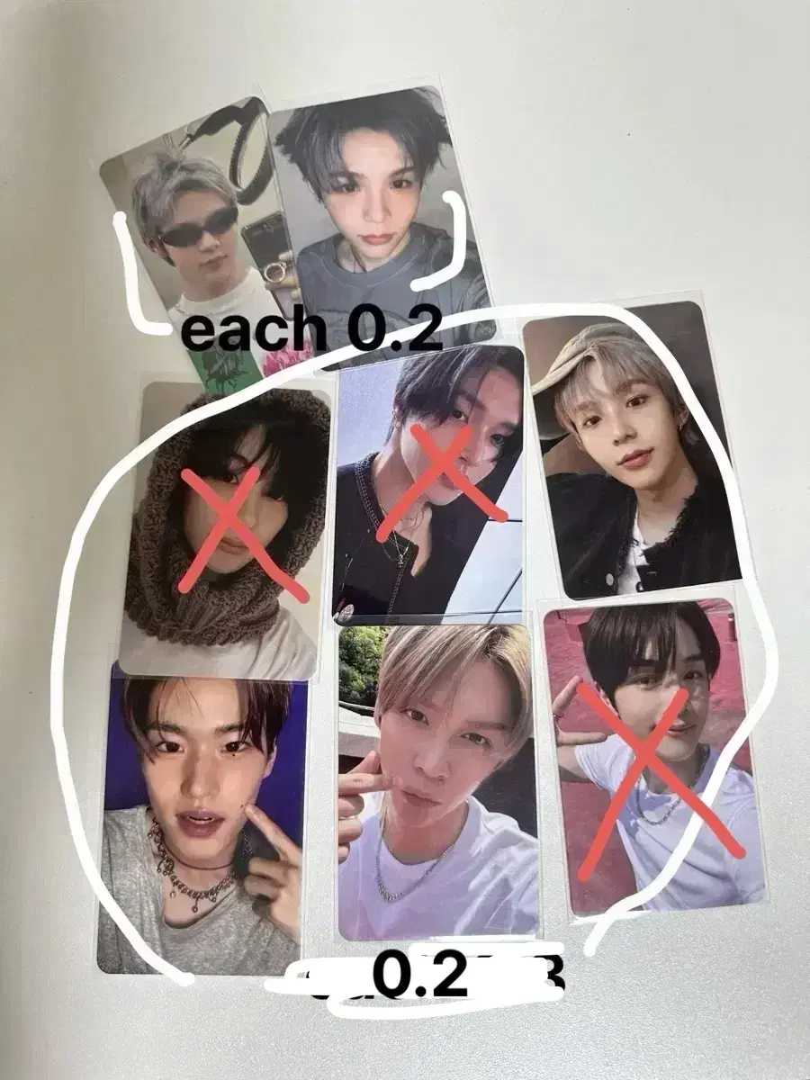 Rize photocard photocard shotaro eunseok sungchan wonbin sohee chanyoung