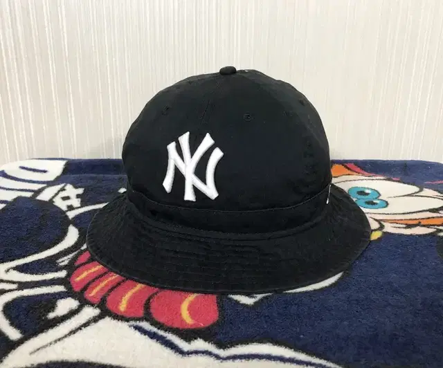 MLB 뉴에라 뉴욕양키스 버킷햇/벙거지/블랙 L-XL