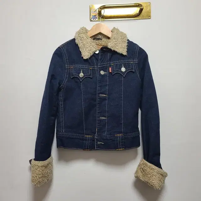 [LEVIS] 여성 양털 데님 재킷 90