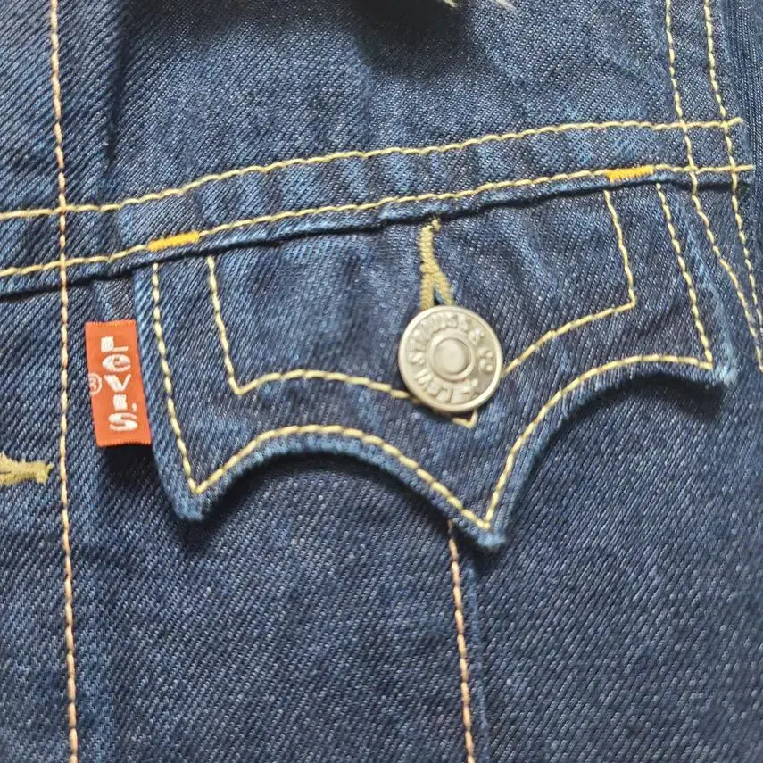 [LEVIS] 여성 양털 데님 재킷 90