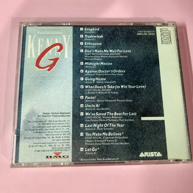 [중고음반/CD] 케니지 Kenny G - The Collection