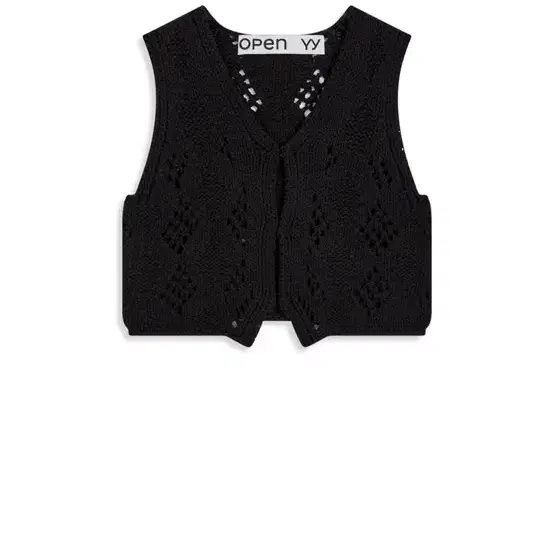 오픈와이와이ARGYLE POINTELLE KNIT VEST