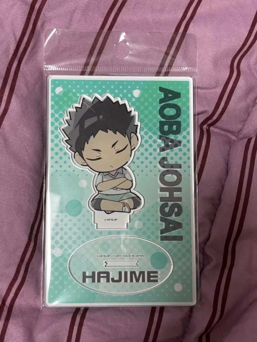 Unsealed) Haikyuu Iwaizumi Hajime Iwachan Shoulder Strap Acrylic